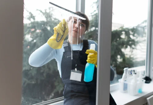 Nettoyage de vitres intérieures et extérieures à Saurat